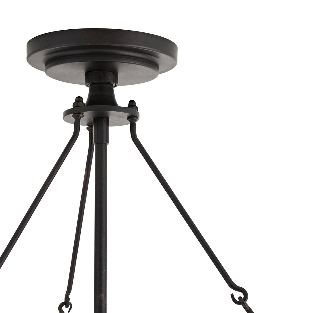 Sculptural Rondelle Chandelier — view 9