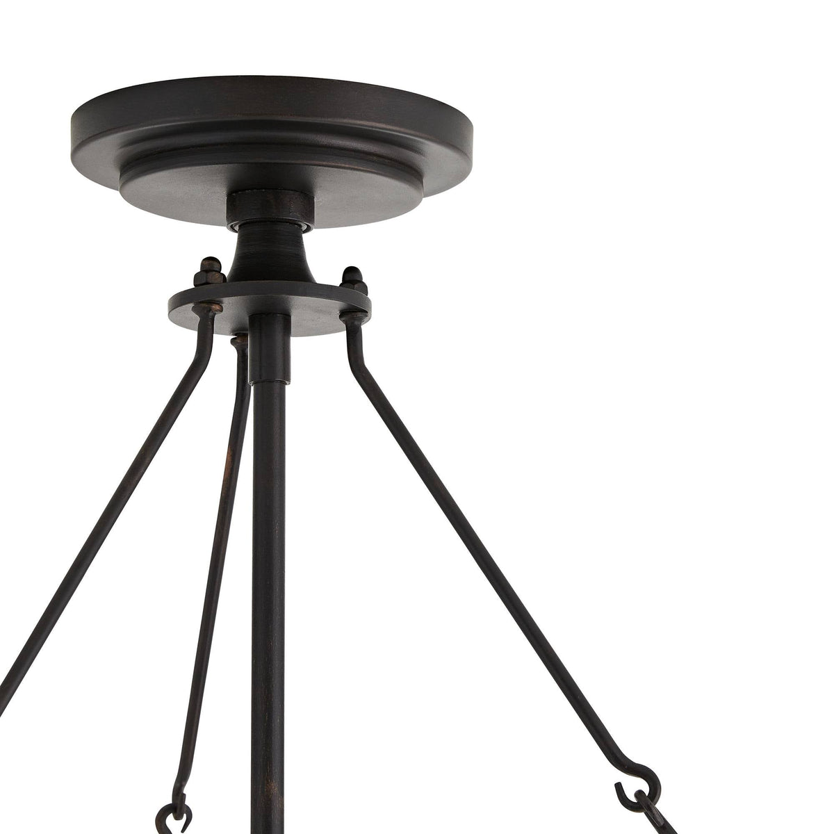 Sculptural Rondelle Chandelier — view 9