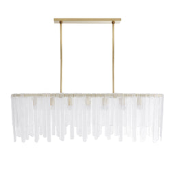 Artisan Leighton Linear Chandelier – Clear