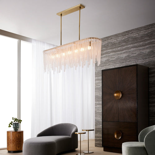 Artisan Leighton Linear Chandelier – Clear — view 2