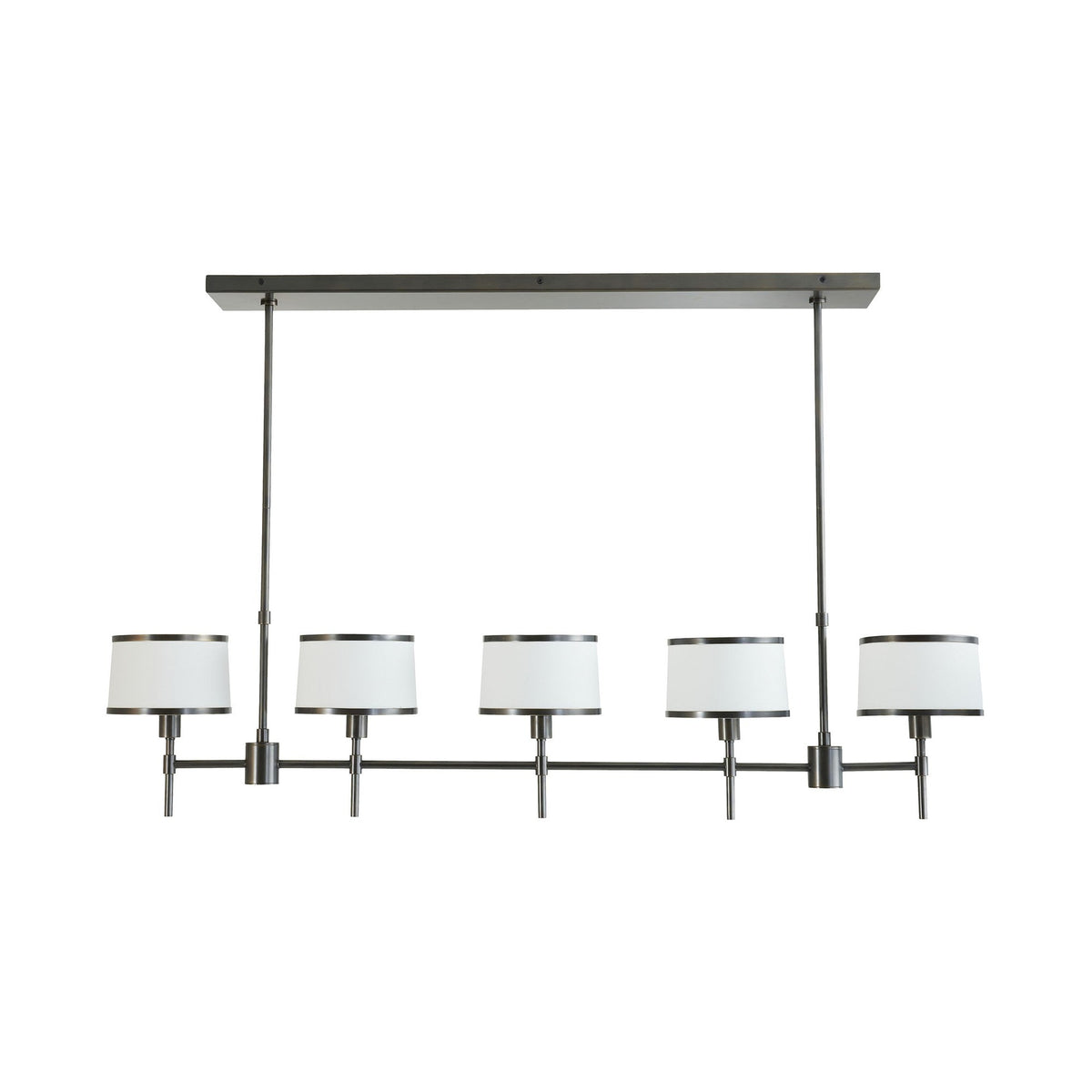 Sculptural Luciano Linear Chandelier — view 1