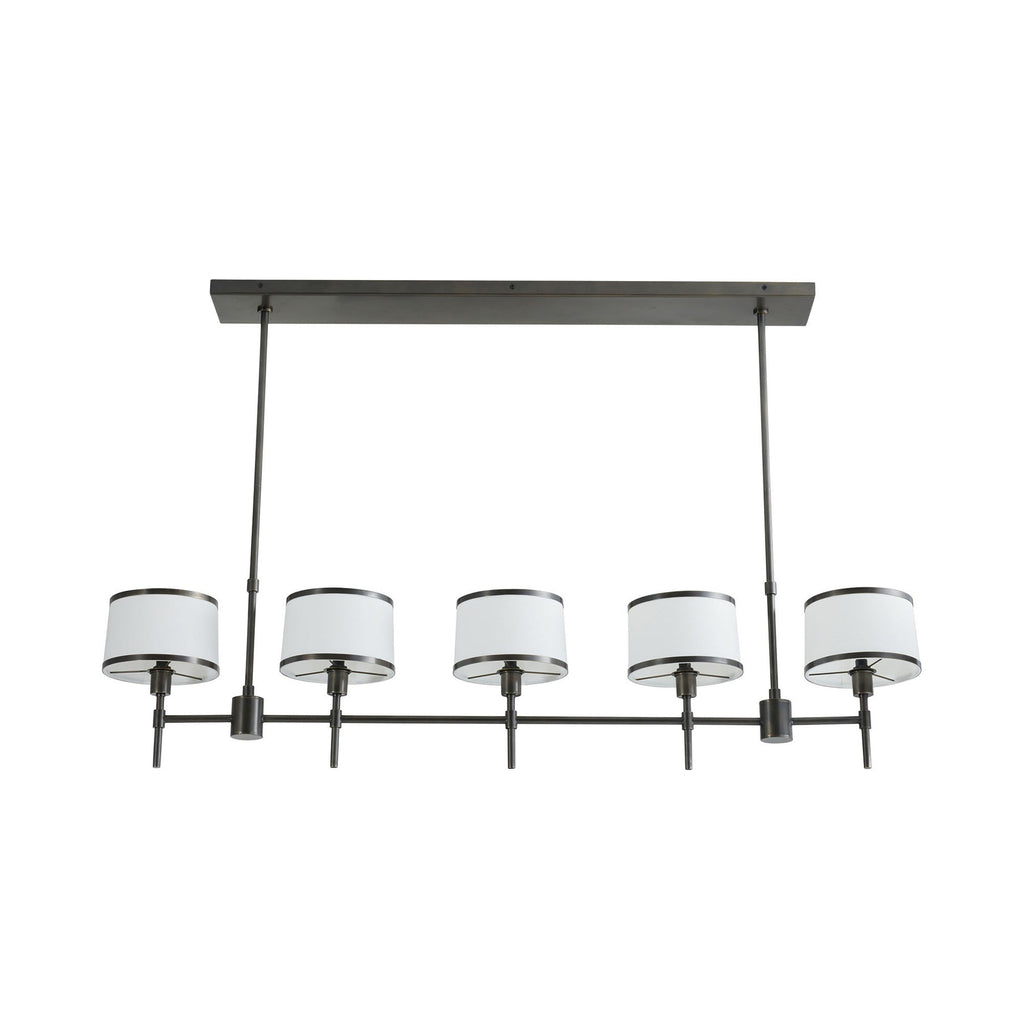 Sculptural Luciano Linear Chandelier — view 2