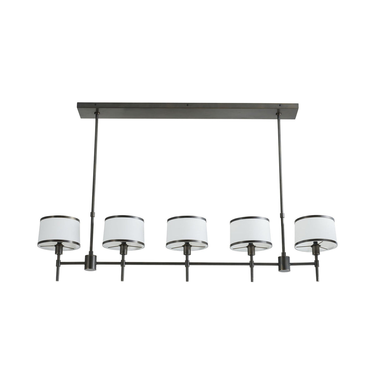 Sculptural Luciano Linear Chandelier — view 2