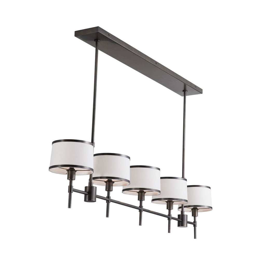 Sculptural Luciano Linear Chandelier — view 3