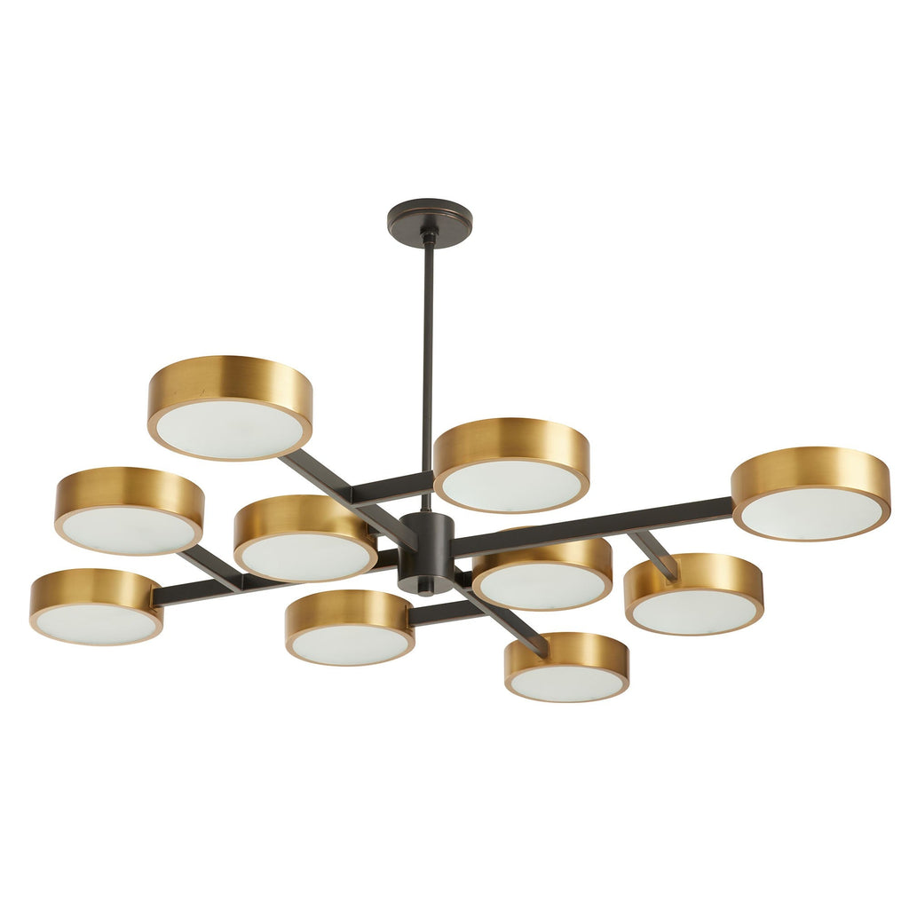 Heritage Linus Large Starburst Chandelier — view 3