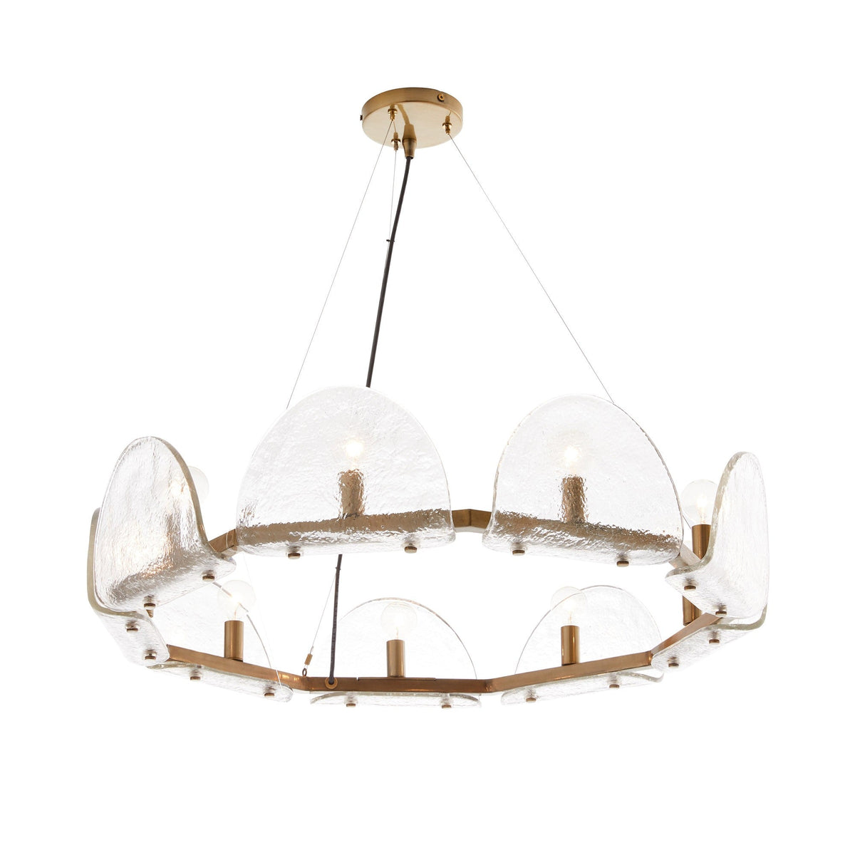 Sculptural Mendez Chandelier — view 5