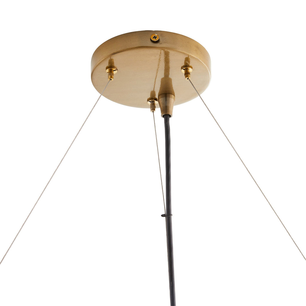 Sculptural Mendez Chandelier — view 9