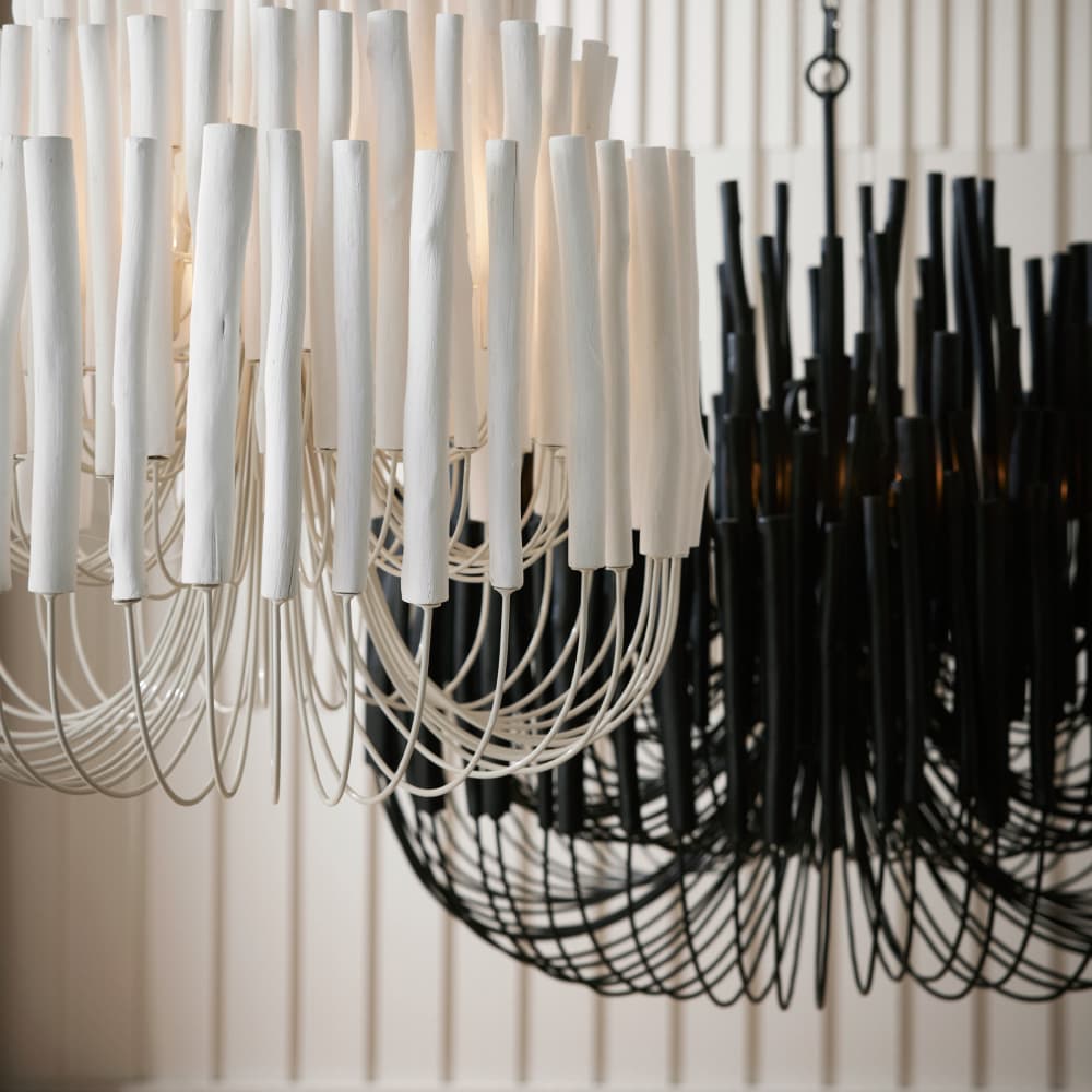 Artisan Tilda Large Chandelier – Black — view 3