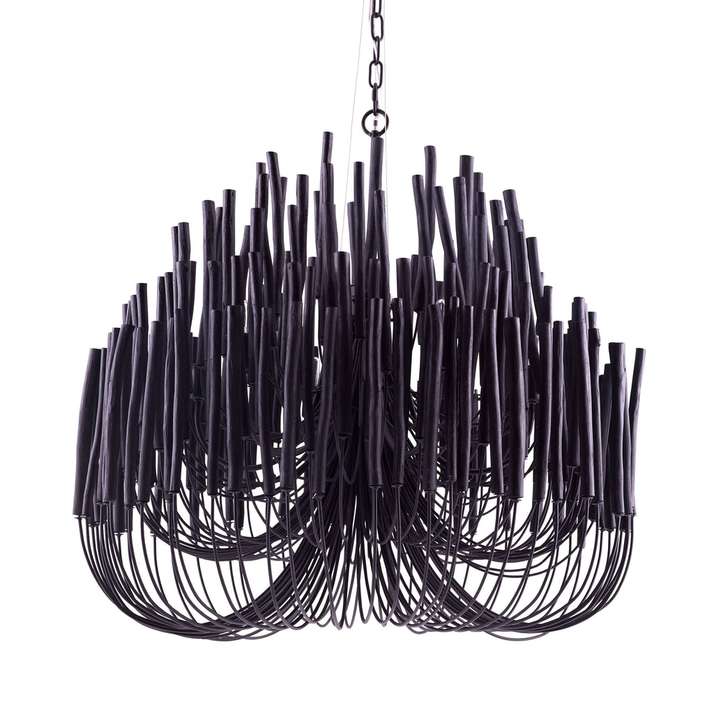 Artisan Tilda Large Chandelier – Black — view 5