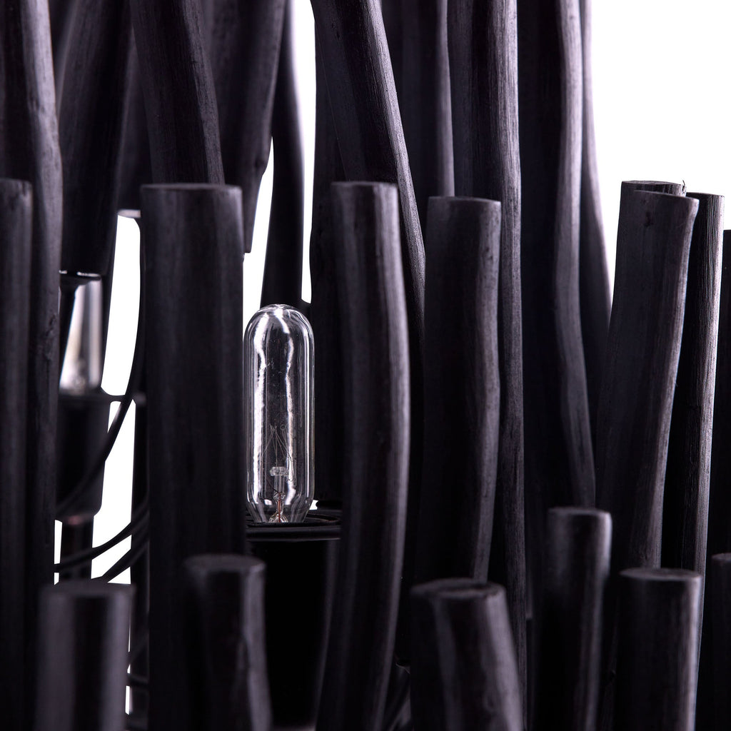 Artisan Tilda Large Chandelier – Black — view 7