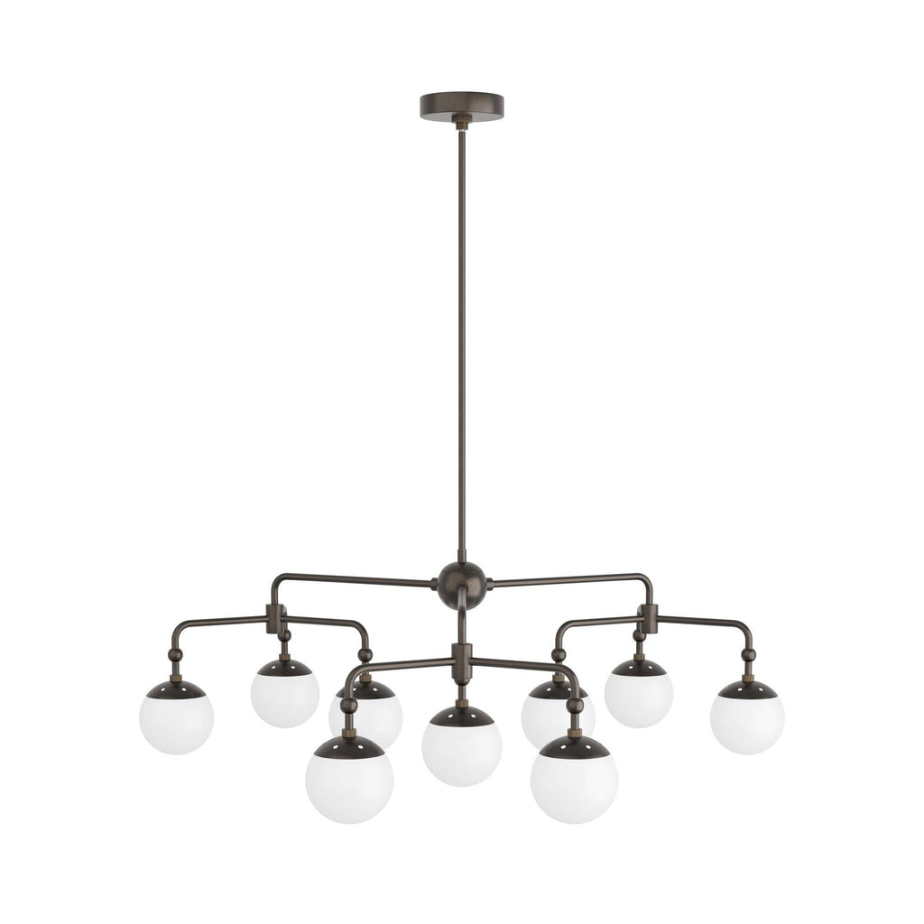 Sculptural Utica Chandelier – Black — view 1
