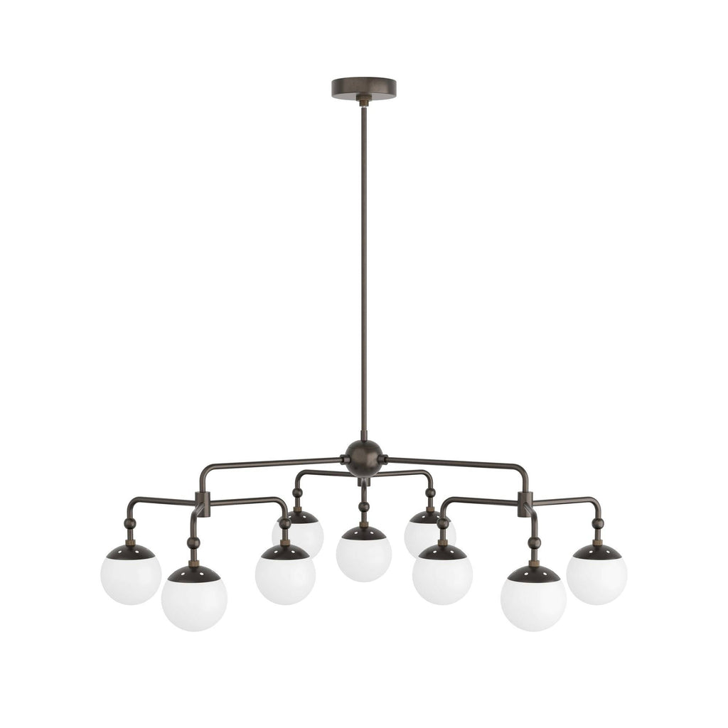 Sculptural Utica Chandelier – Black — view 6