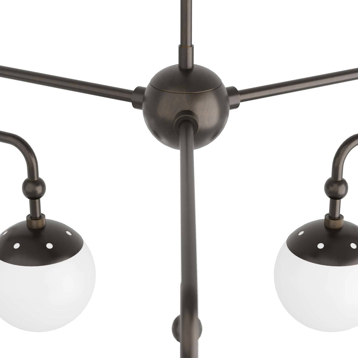 Sculptural Utica Chandelier – Black — view 8
