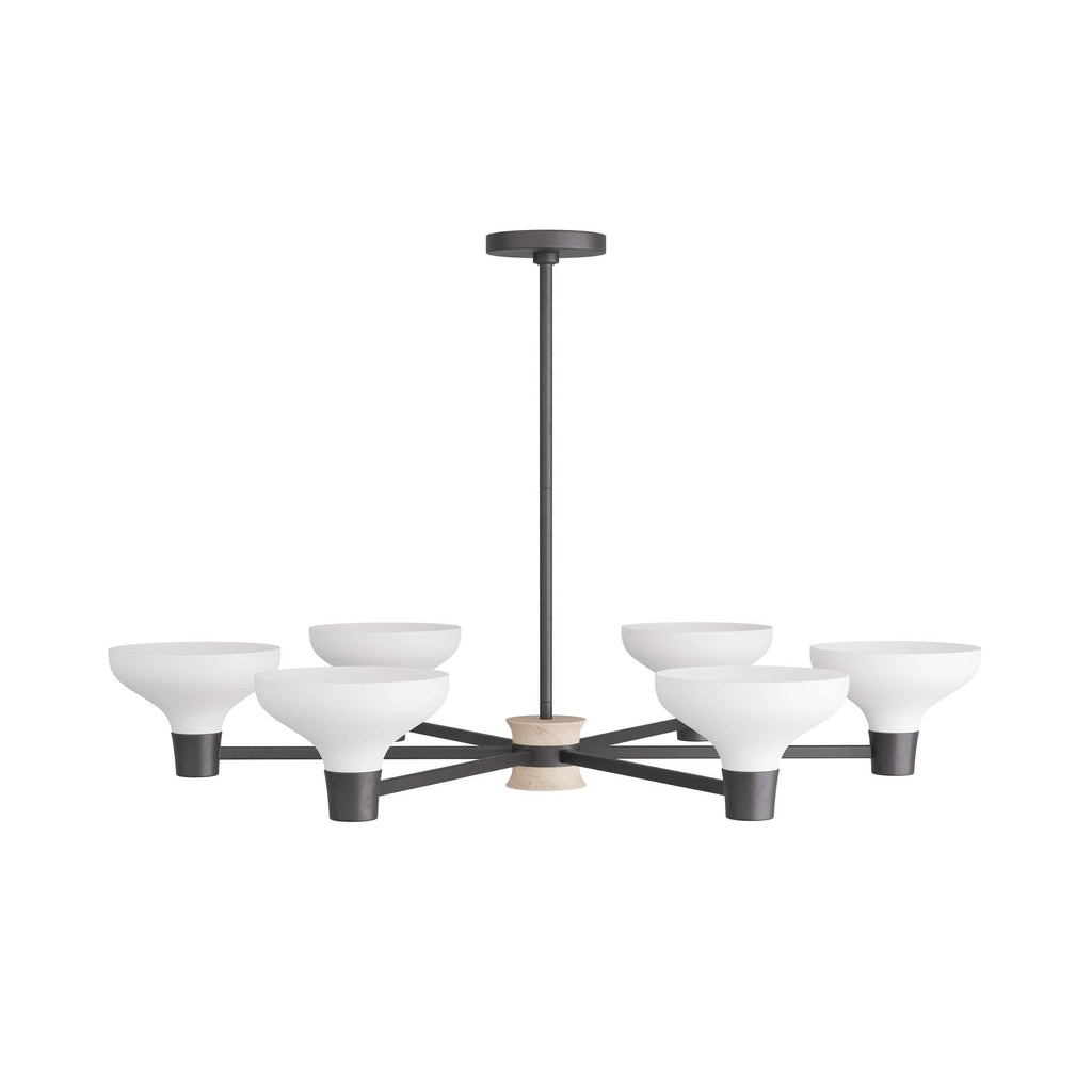 Sculptural Thatcher Chandelier — view 1