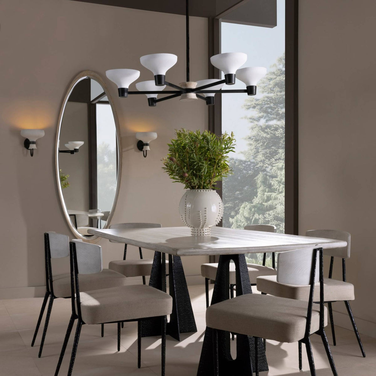 Sculptural Thatcher Chandelier — view 2
