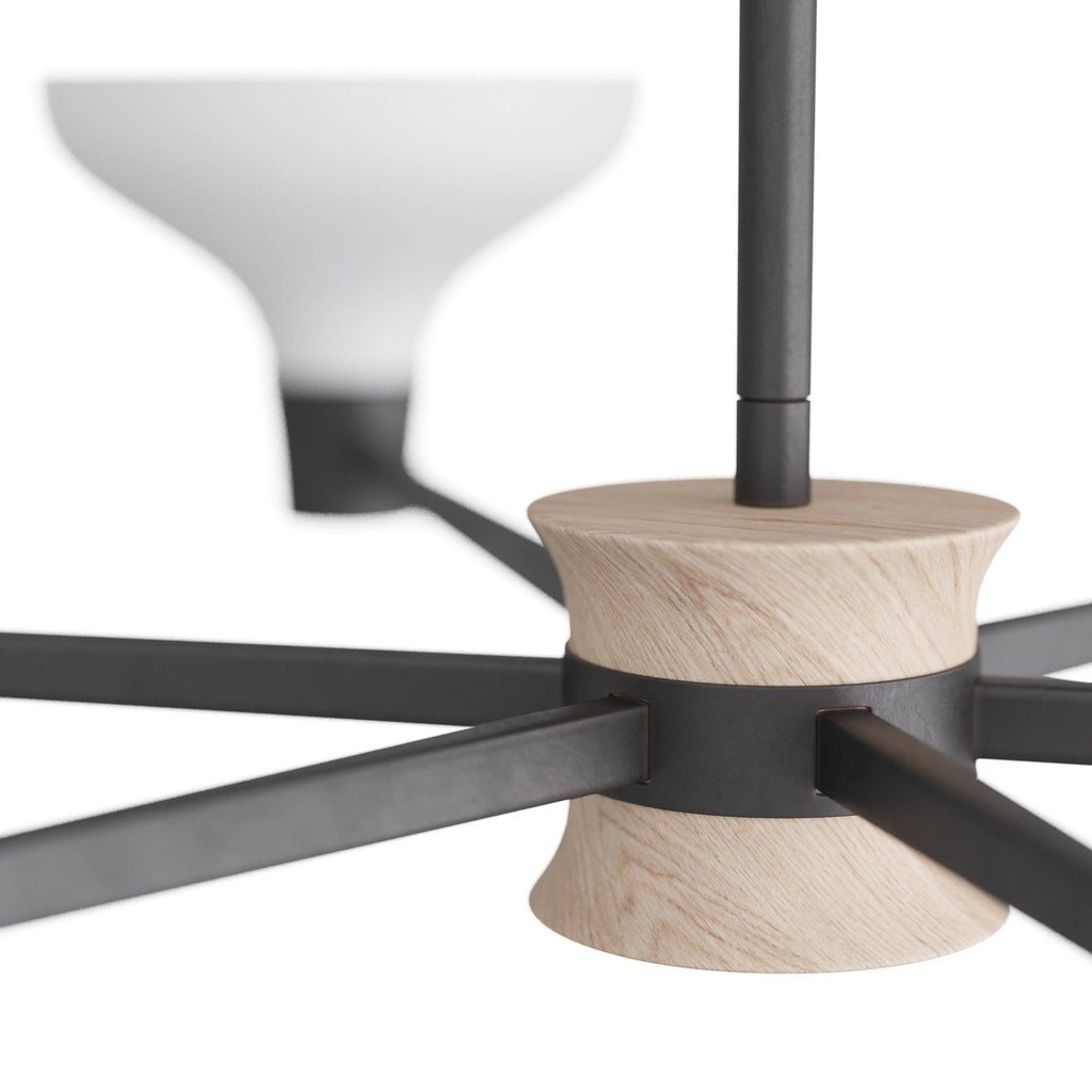 Sculptural Thatcher Chandelier — view 3