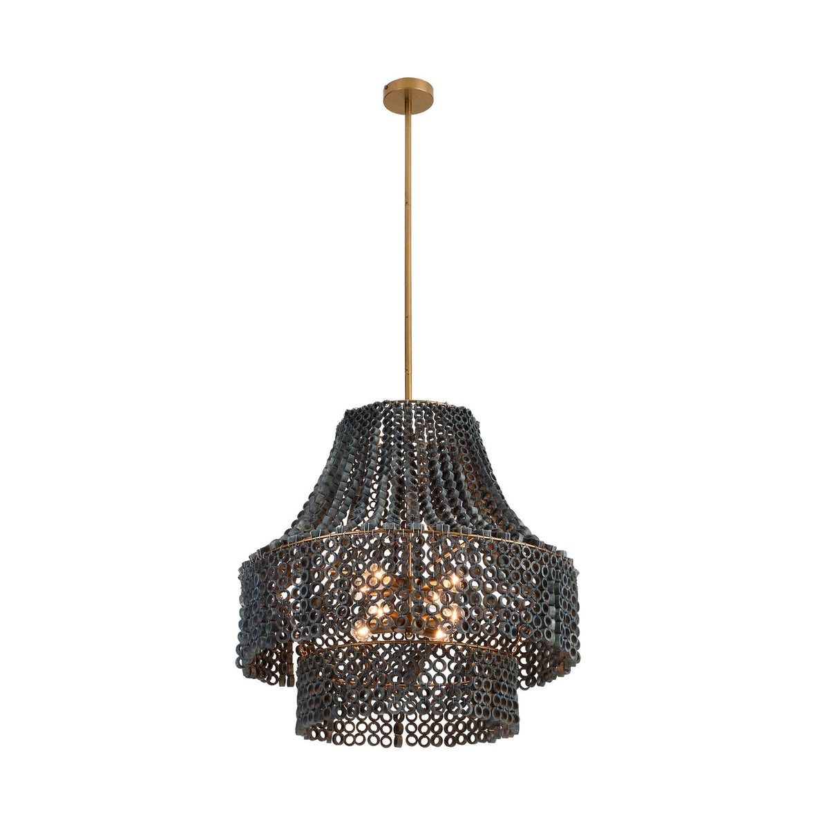Heritage Hannie Chandelier – Gray — view 10