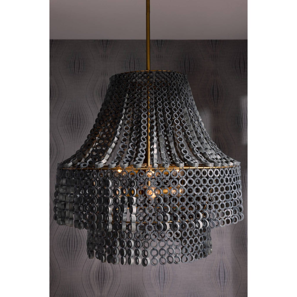 Heritage Hannie Chandelier – Gray — view 3