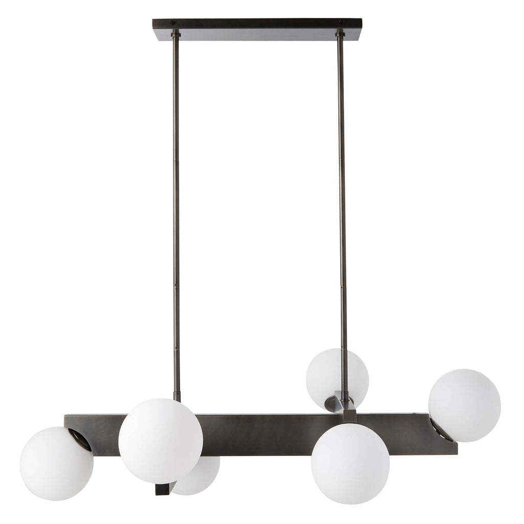 Signature Tallow Linear Chandelier — view 1