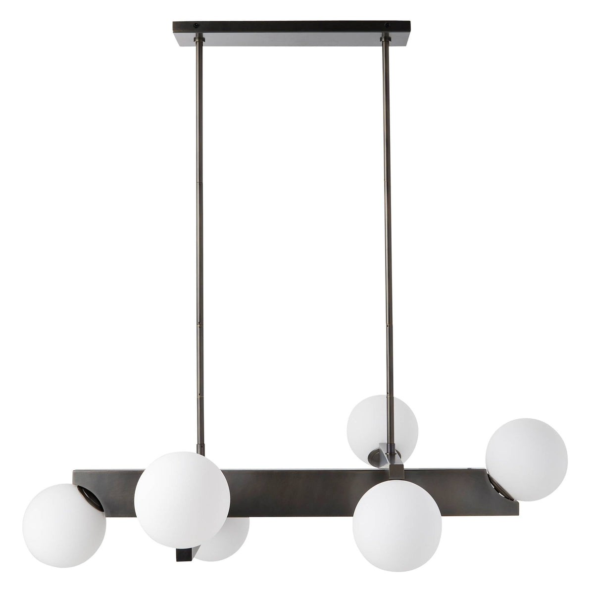 Signature Tallow Linear Chandelier — view 1