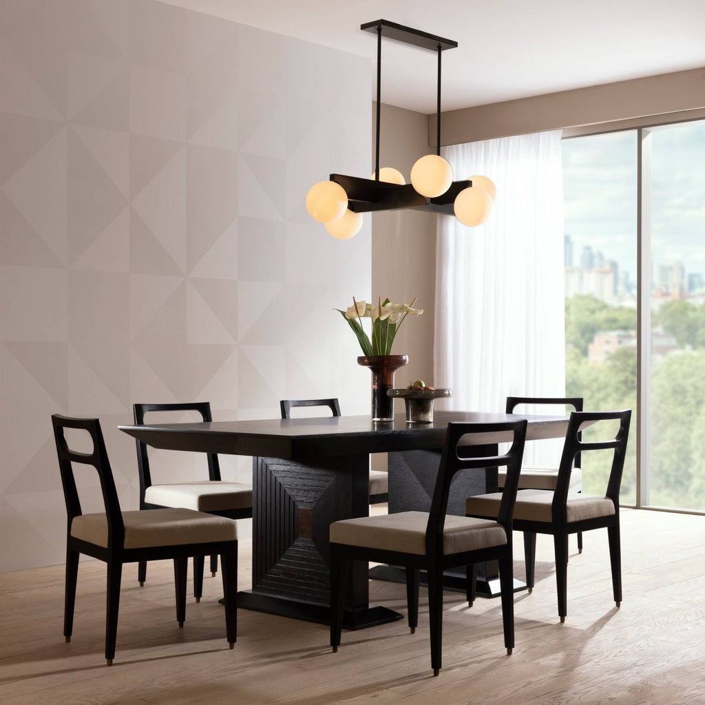 Signature Tallow Linear Chandelier — view 2