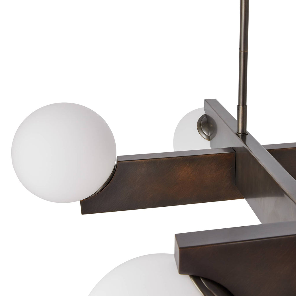 Signature Tallow Linear Chandelier — view 6