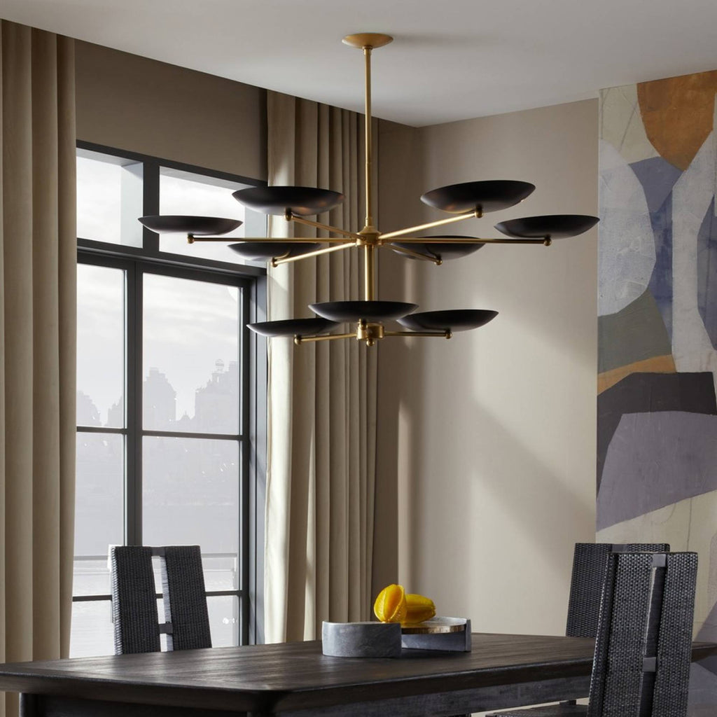 Artisan Griffith Two Tiered Chandelier — view 2