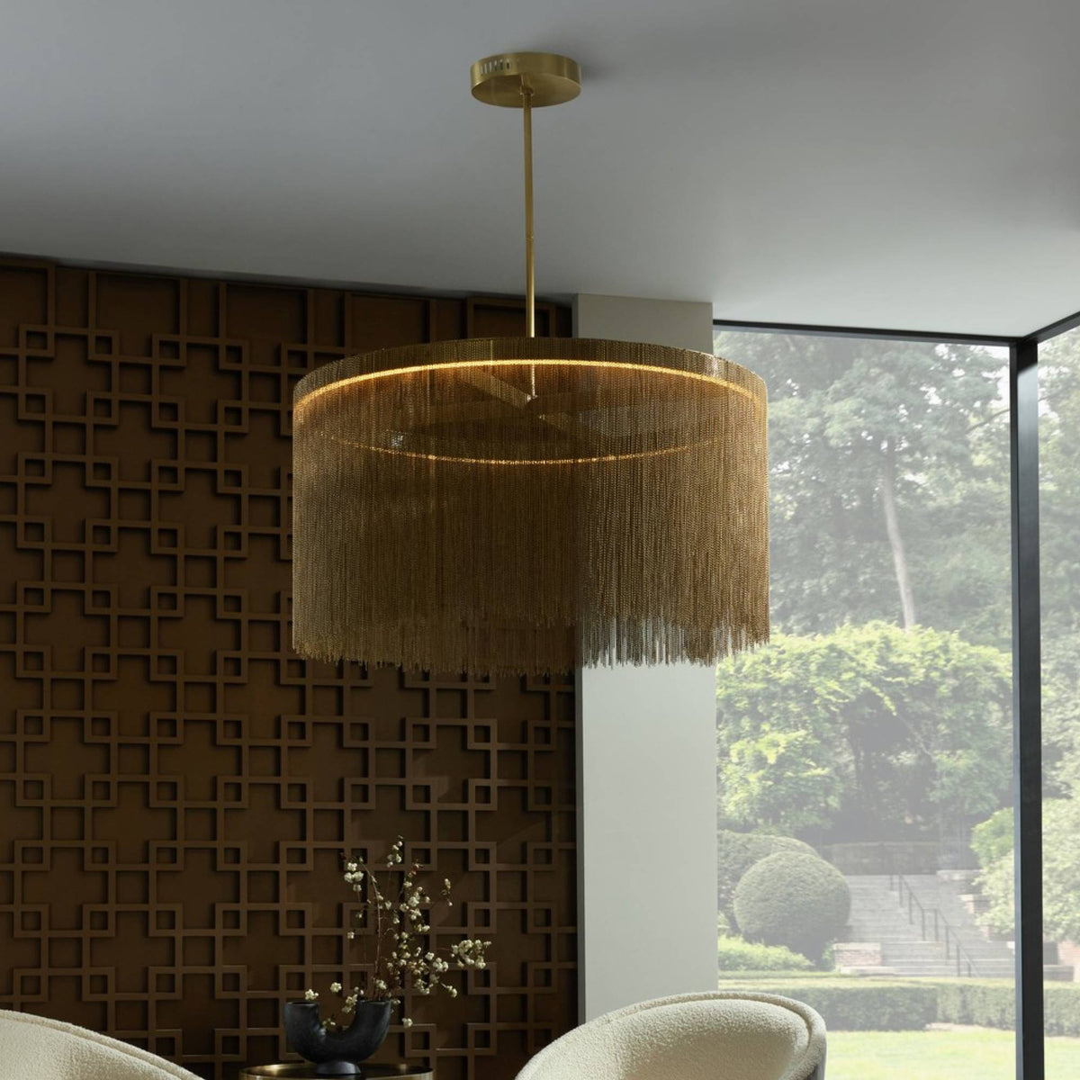 Sculptural Bennet Chandelier — view 2