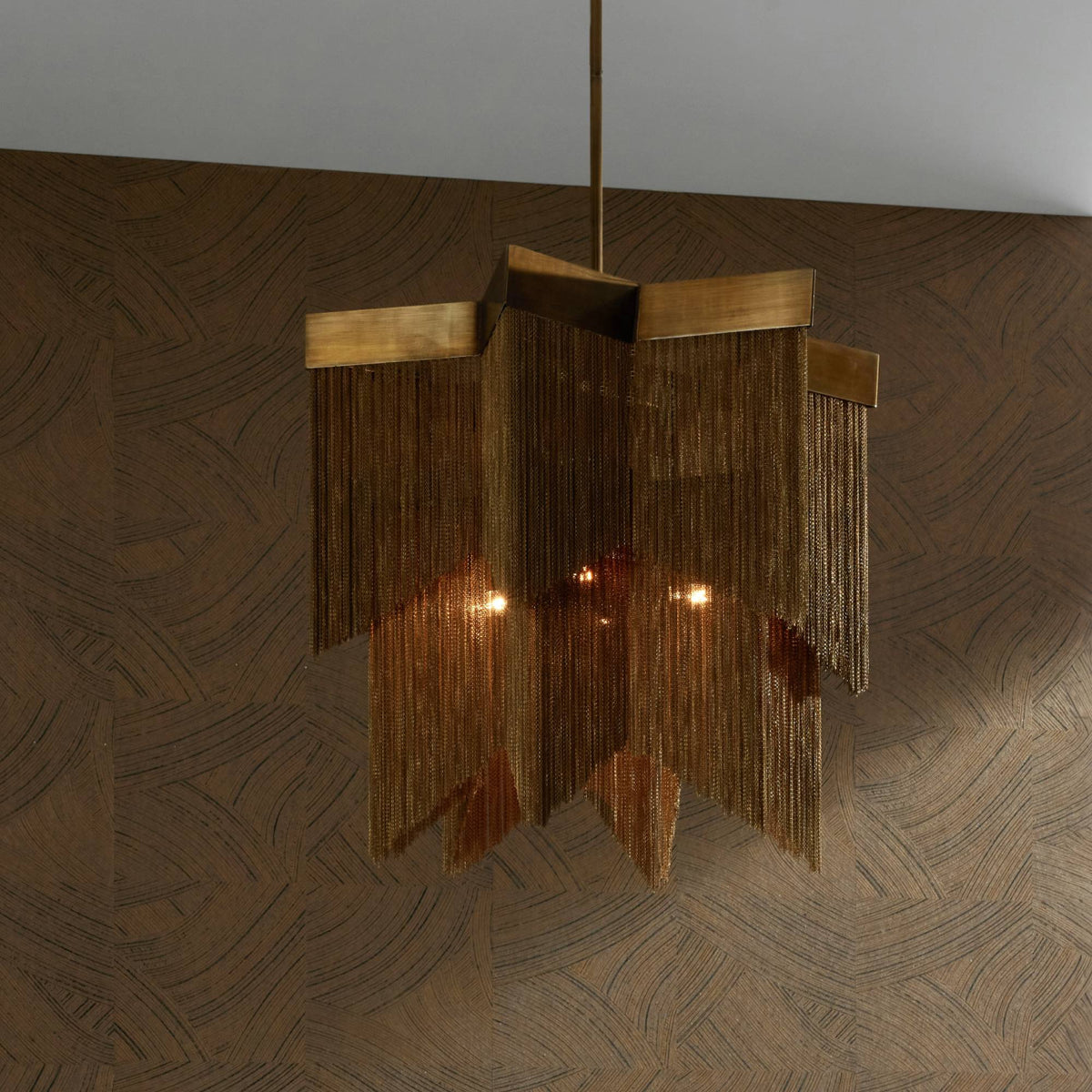 Sculptural Bridget Chandelier — view 2