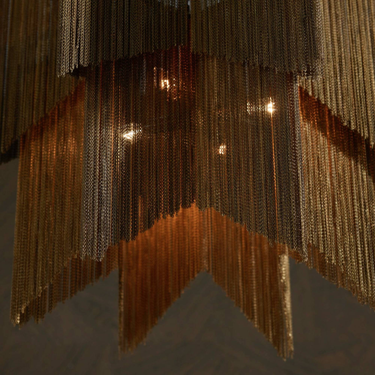 Sculptural Bridget Chandelier — view 3