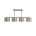 Sculptural Zachary Linear Chandelier — view 1