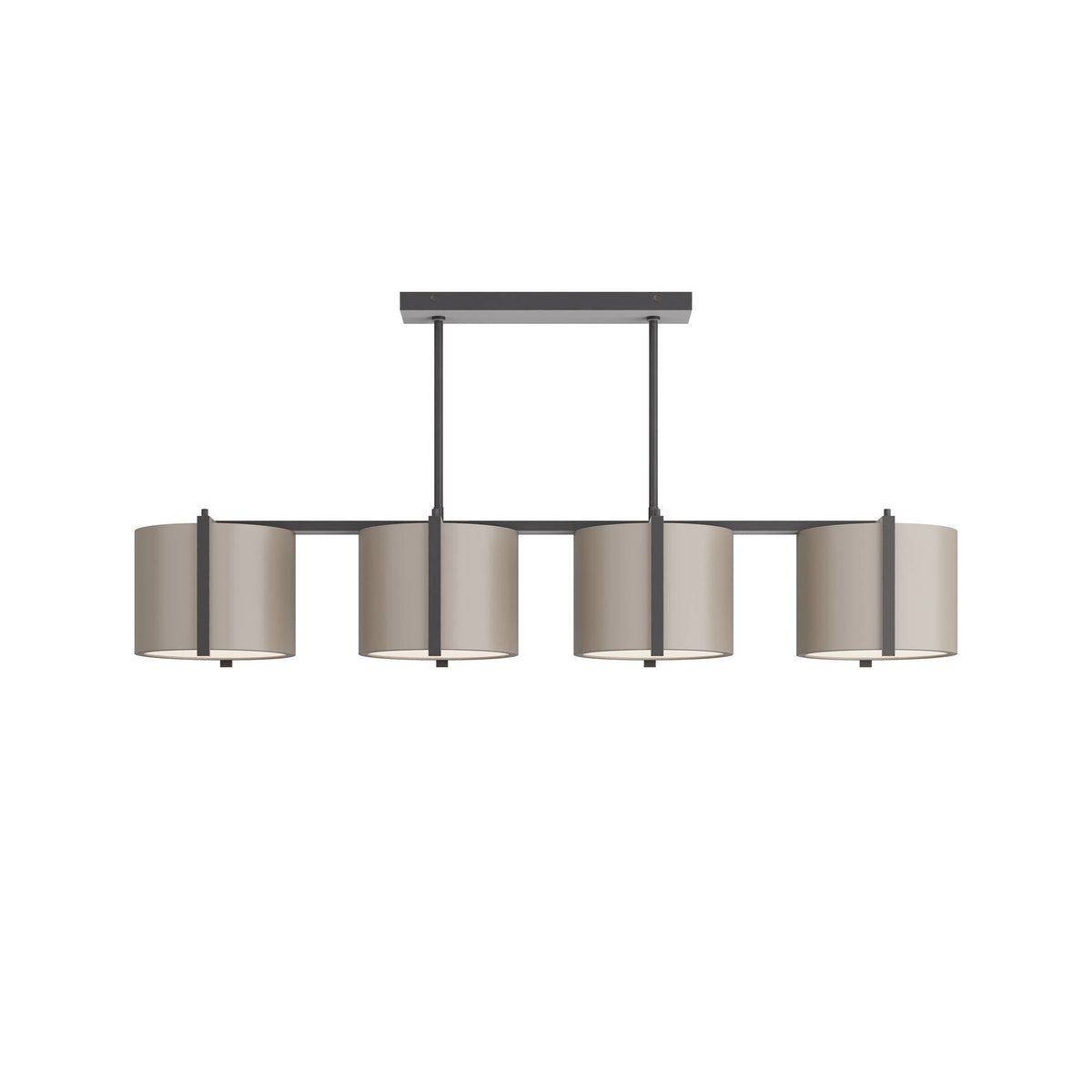 Sculptural Zachary Linear Chandelier — view 1