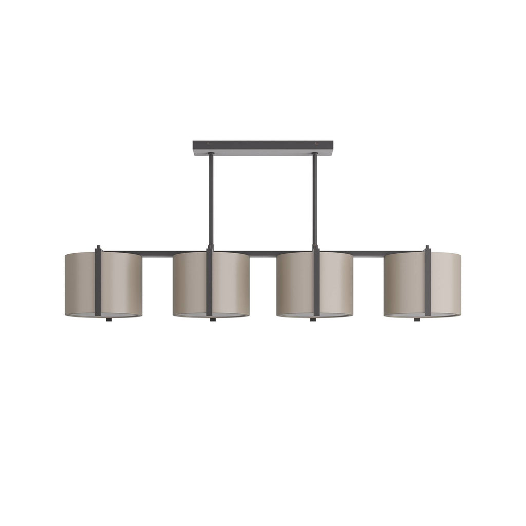 Sculptural Zachary Linear Chandelier — view 3