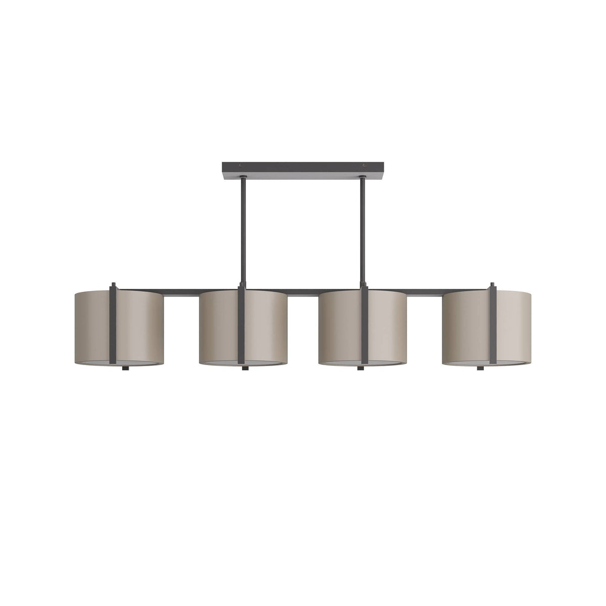 Sculptural Zachary Linear Chandelier — view 3