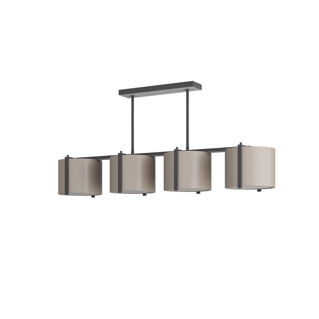 Sculptural Zachary Linear Chandelier — view 4