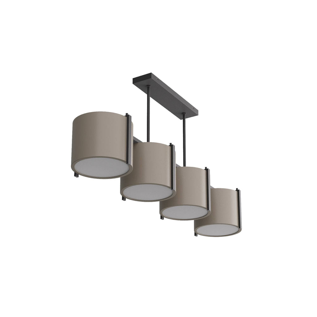 Sculptural Zachary Linear Chandelier — view 5