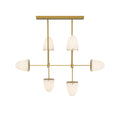 Sculptural Alazani Linear Chandelier — view 1
