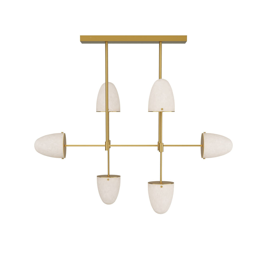 Sculptural Alazani Linear Chandelier — view 3