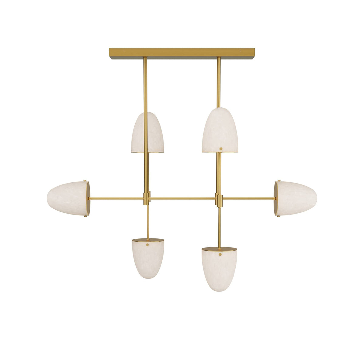 Sculptural Alazani Linear Chandelier — view 3