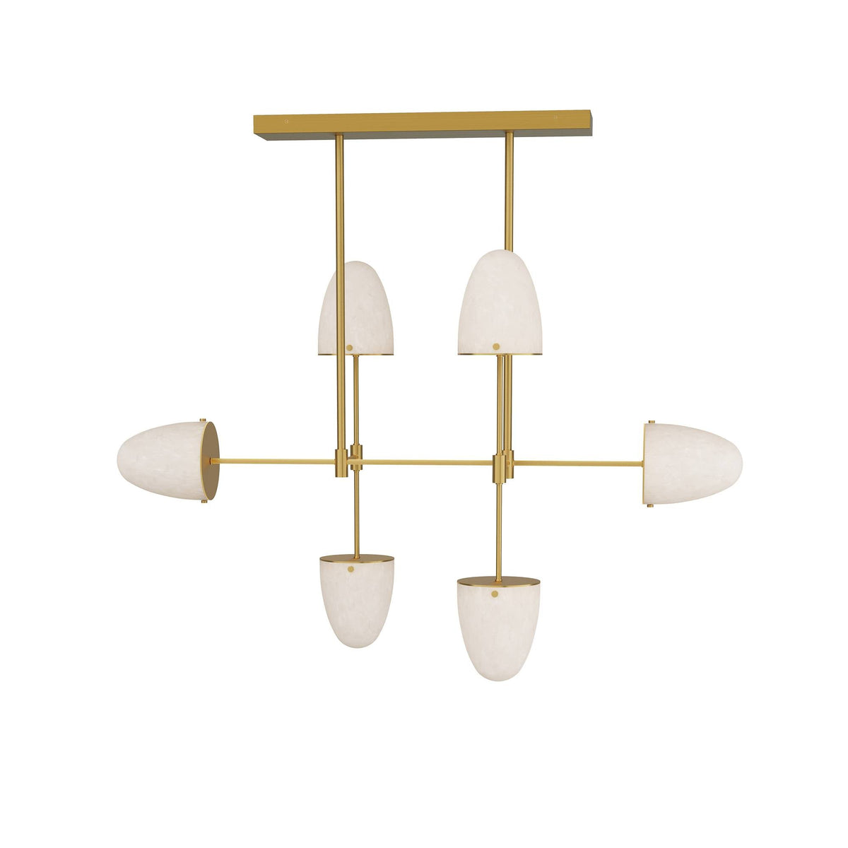 Sculptural Alazani Linear Chandelier — view 4