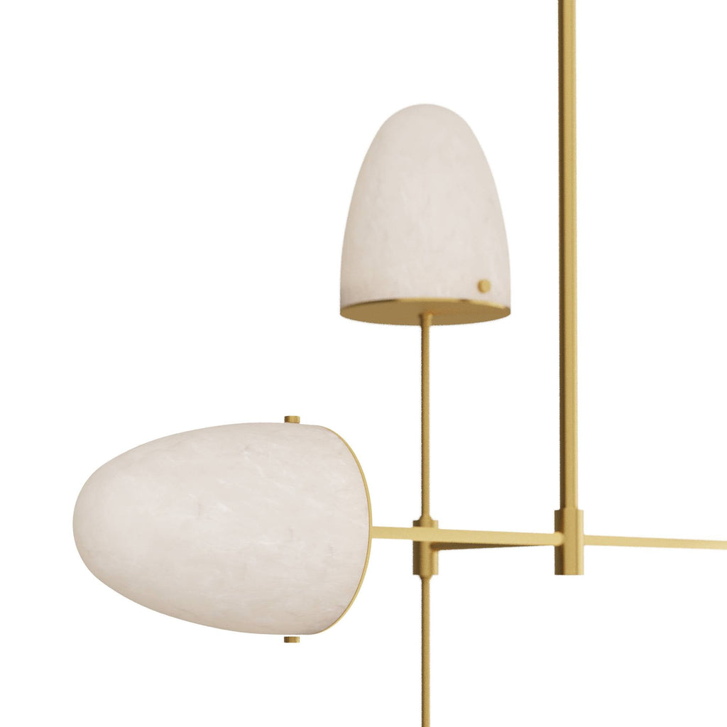 Sculptural Alazani Linear Chandelier — view 5
