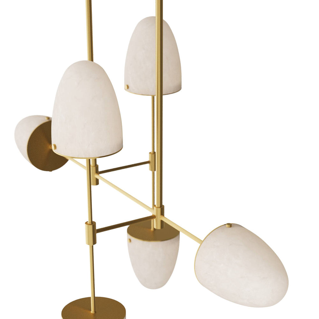 Sculptural Alazani Linear Chandelier — view 6