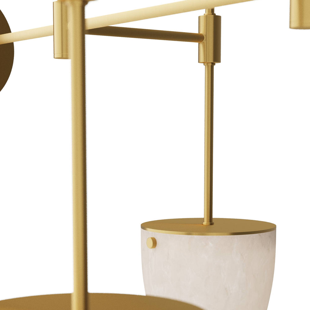 Sculptural Alazani Linear Chandelier — view 7