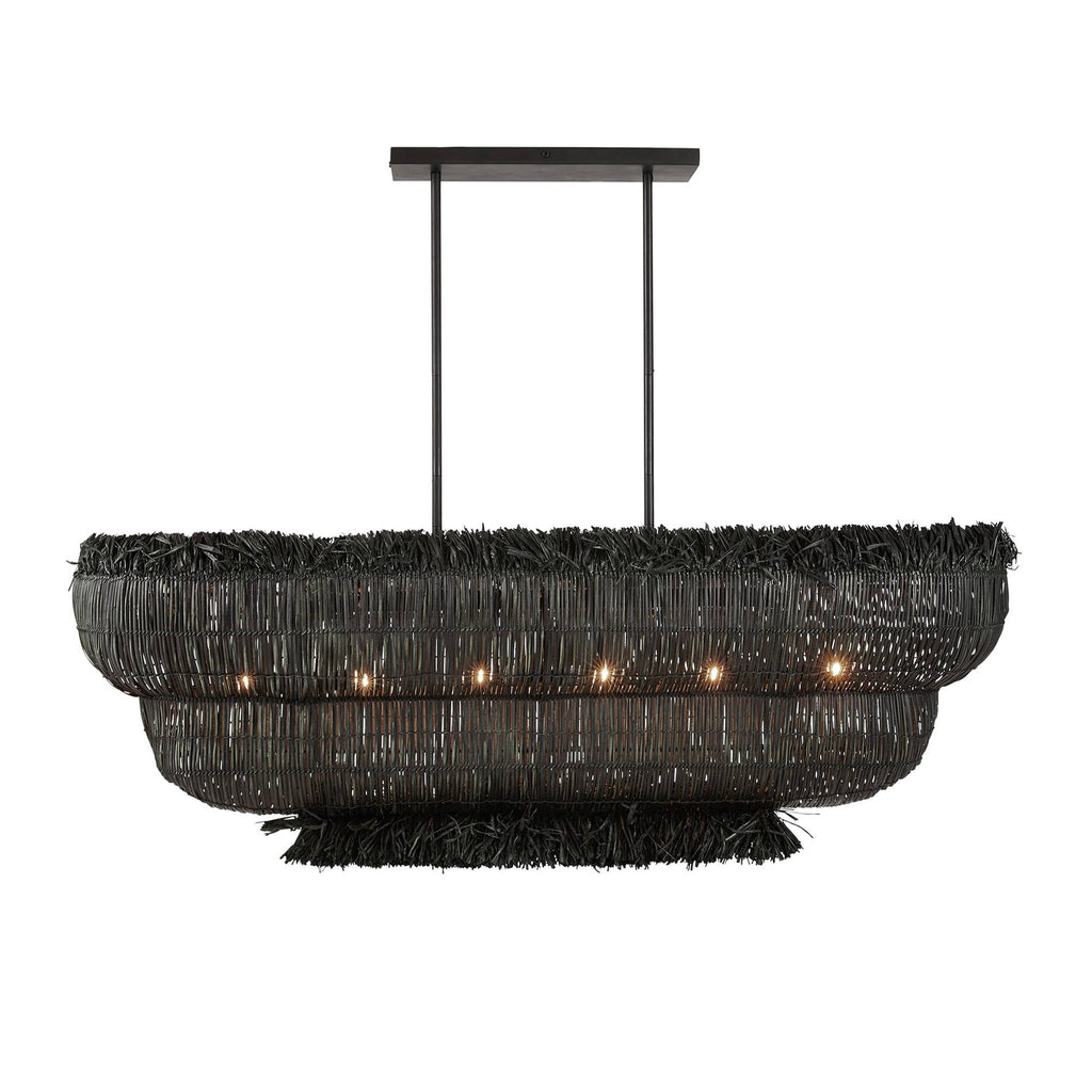 Sculptural Yessika Linear Chandelier — view 1
