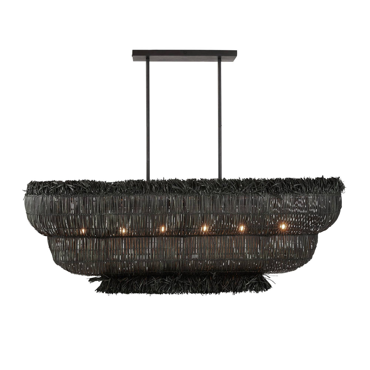 Sculptural Yessika Linear Chandelier — view 1