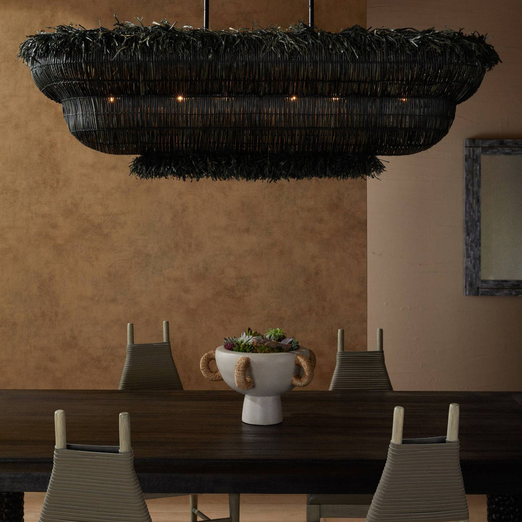 Sculptural Yessika Linear Chandelier — view 3