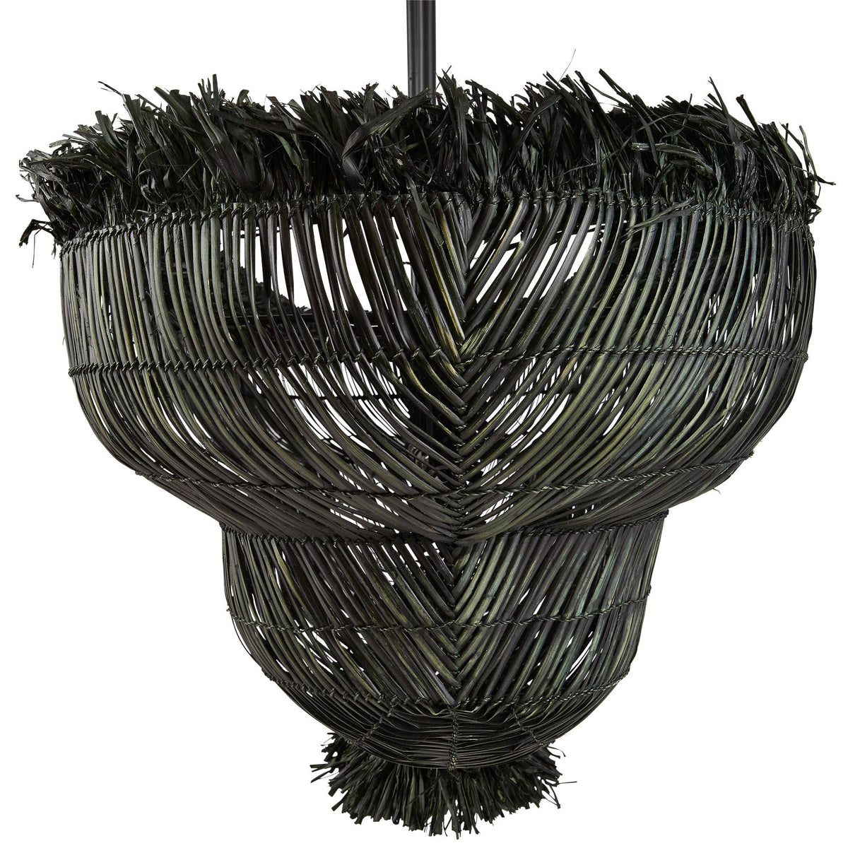 Sculptural Yessika Linear Chandelier — view 7