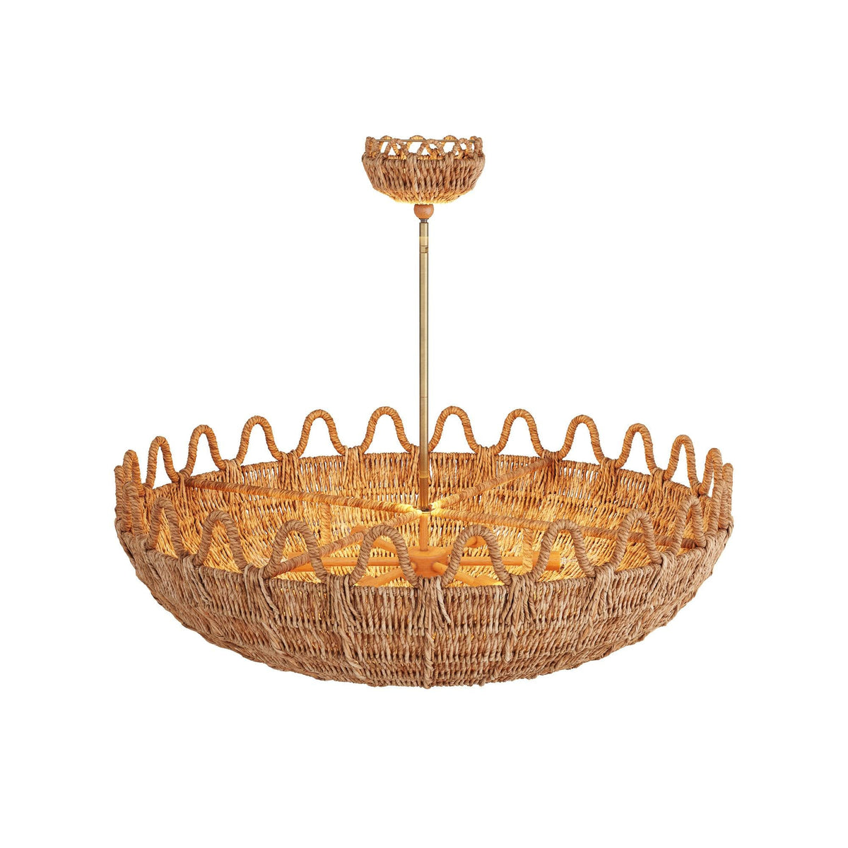 Sculptural Mar Chandelier — view 1
