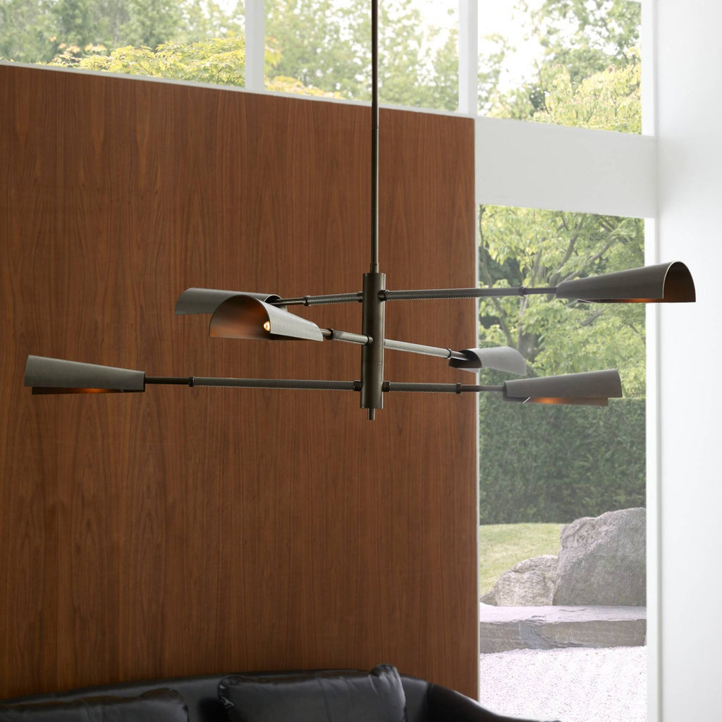 Sculptural Estevan Chandelier — view 3