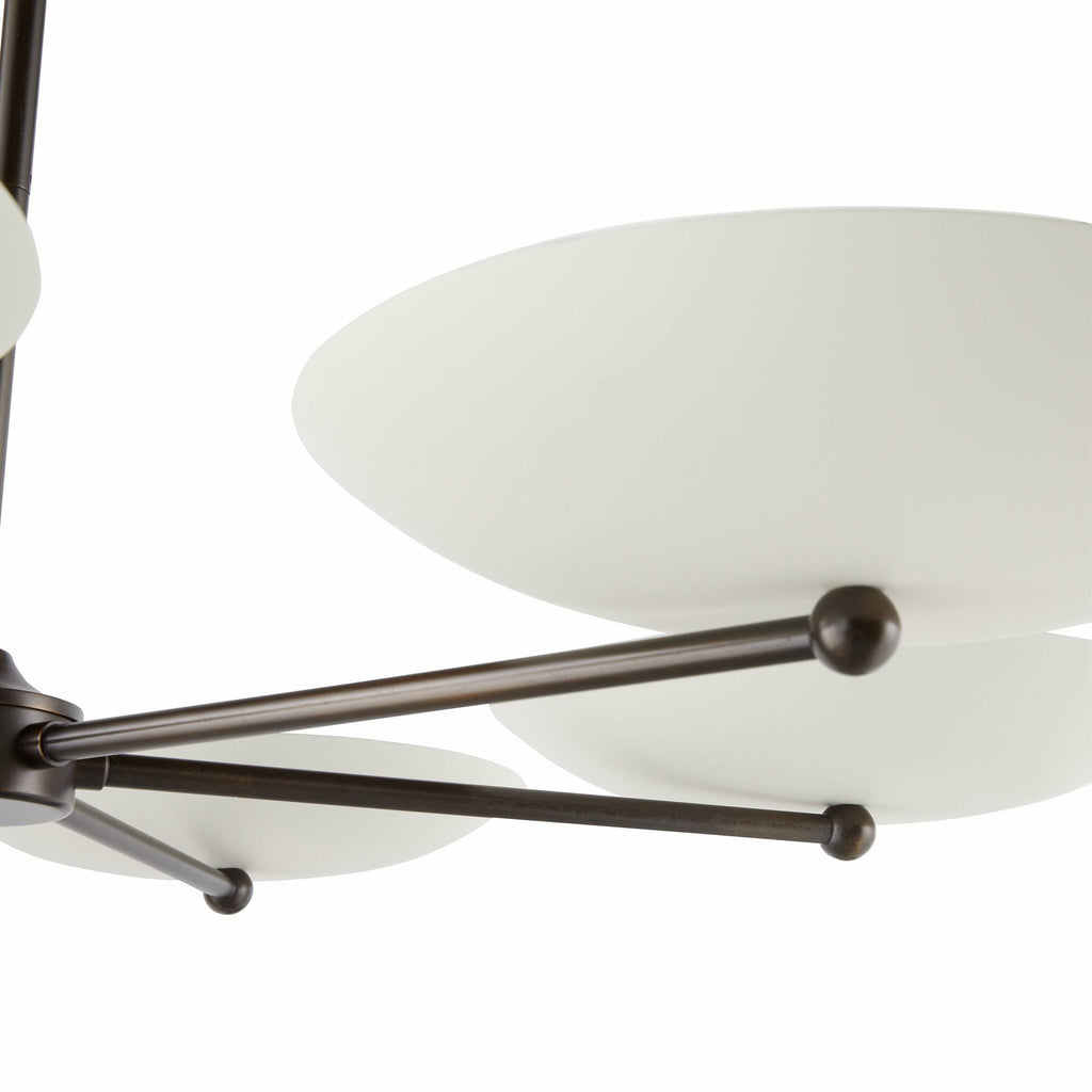 Artisan Griffith Chandelier – White — view 9